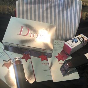 BEAUTIFUL LIP BUNDLE DIOR, REAL HER, IPSY & BAG